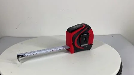 Nastro di misurazione laser accurato con schermo LED, inserto in gomma e ammortizzatore